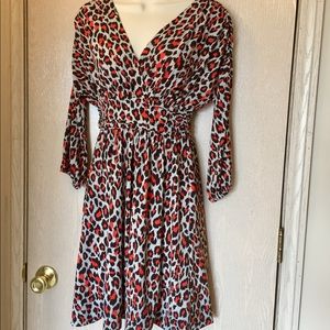 ❌DONATED❌Victoria’s Secret/Moda INTL Leopard dress XS